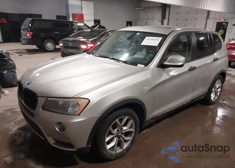 2011 BMW X3 xDrive35I from USA, damaged, VIN 5UXWX7C59BL731693
